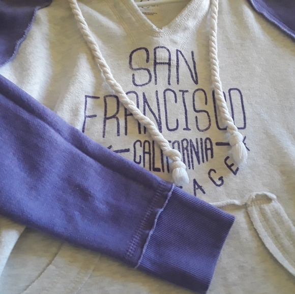 - OCEAN BEACH SF VINTAGE HOODIE - Picture 4 of 6
